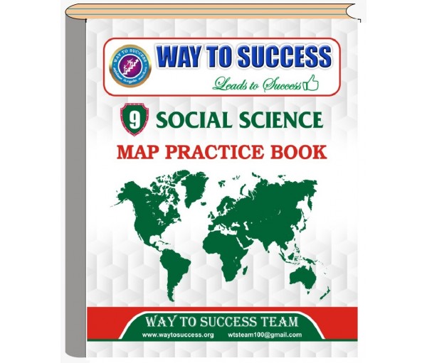 9th Social Science - Map Practice Book (EM) 