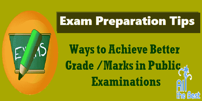 Students Exam Tips